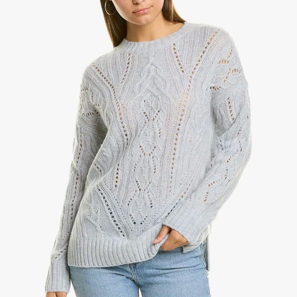 Vince Women's Textured Cable Tunic
O19